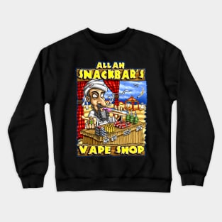 Allah Snackbar's Vape Shop Crewneck Sweatshirt